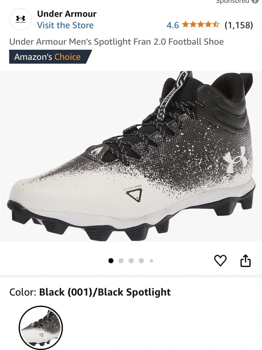 Under Armour low top